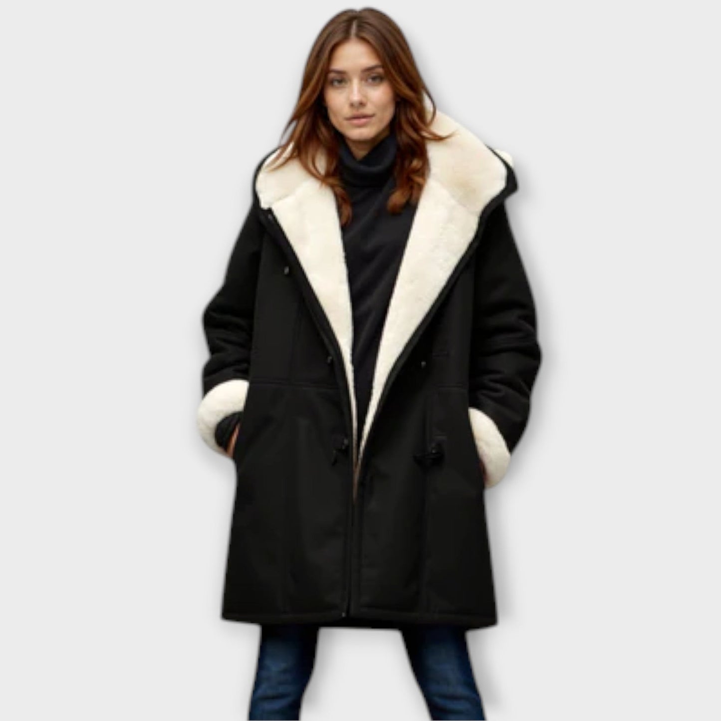 Antonia – Cosy Fur-Lined Coat